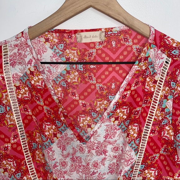 ALTAR’D STATE Cropped Tie-Front Top, Size S - Picture 2 of 7